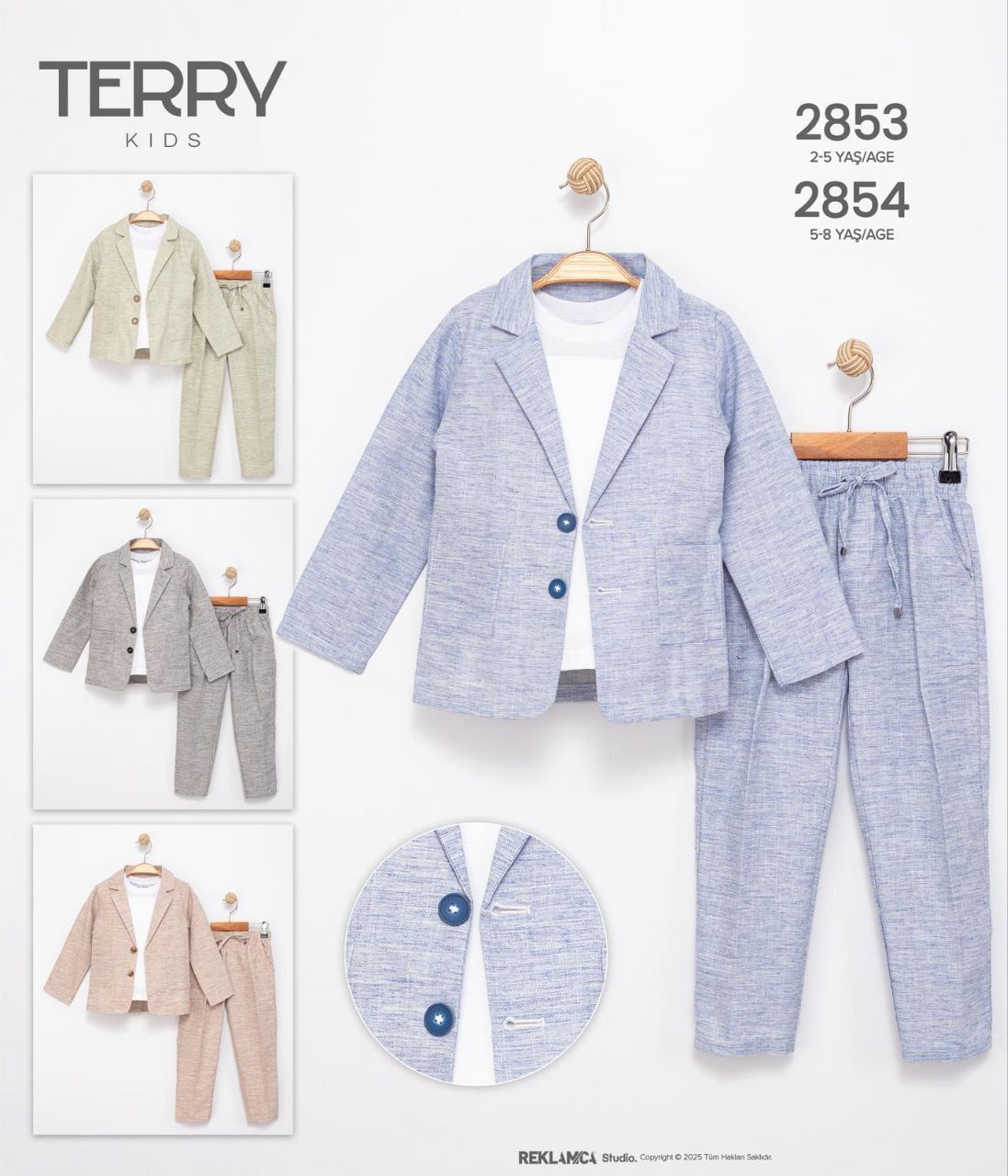 Terry Kids CEKETLİ TAKIM