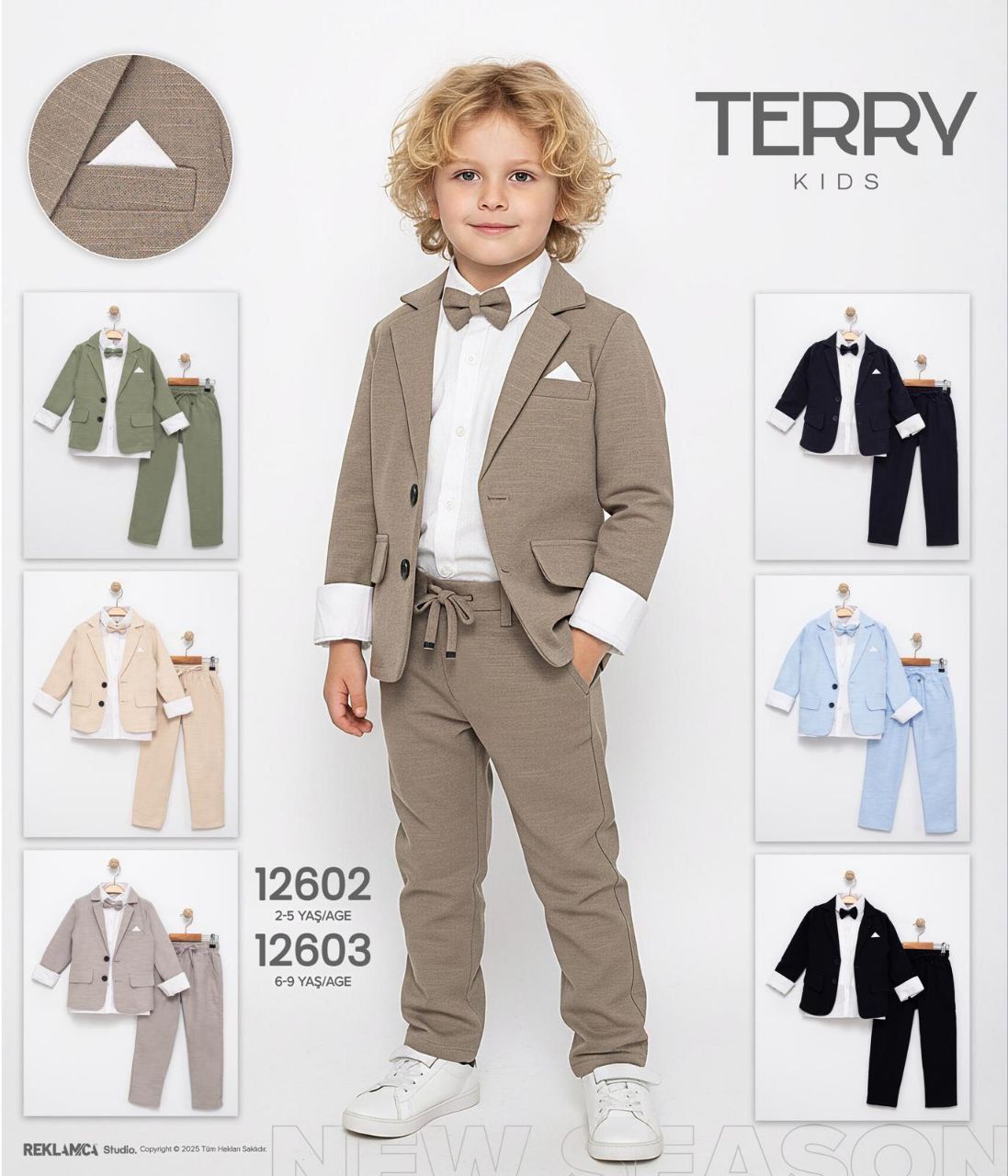 Terry Kids CEKETLİ TAKIM