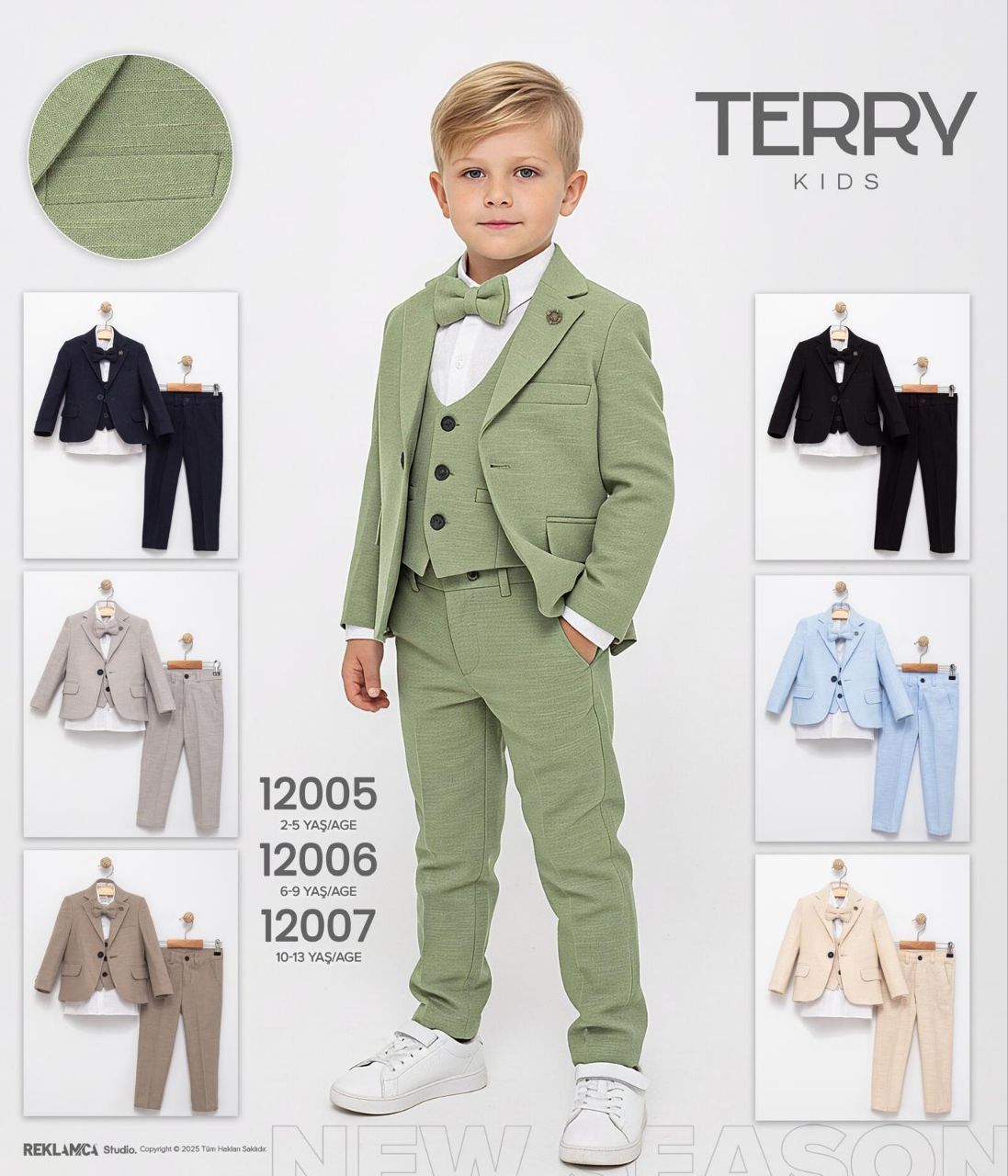 Terry Kids CEKETLİ TAKIM