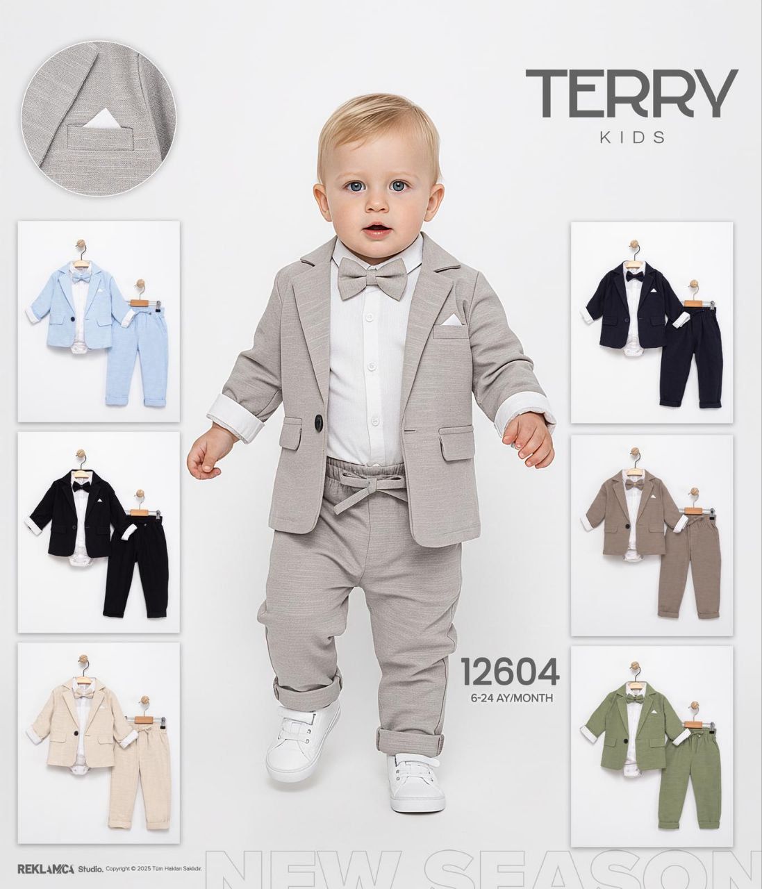 Terry Kids CEKETLİ TAKIM