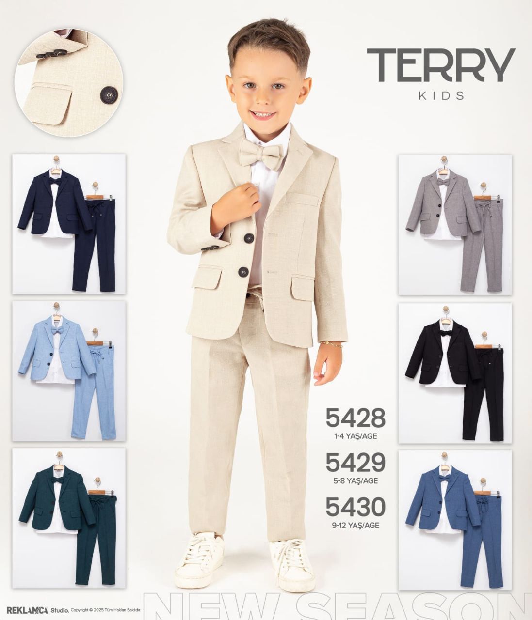 Terry Kids CEKETLİ TAKIM