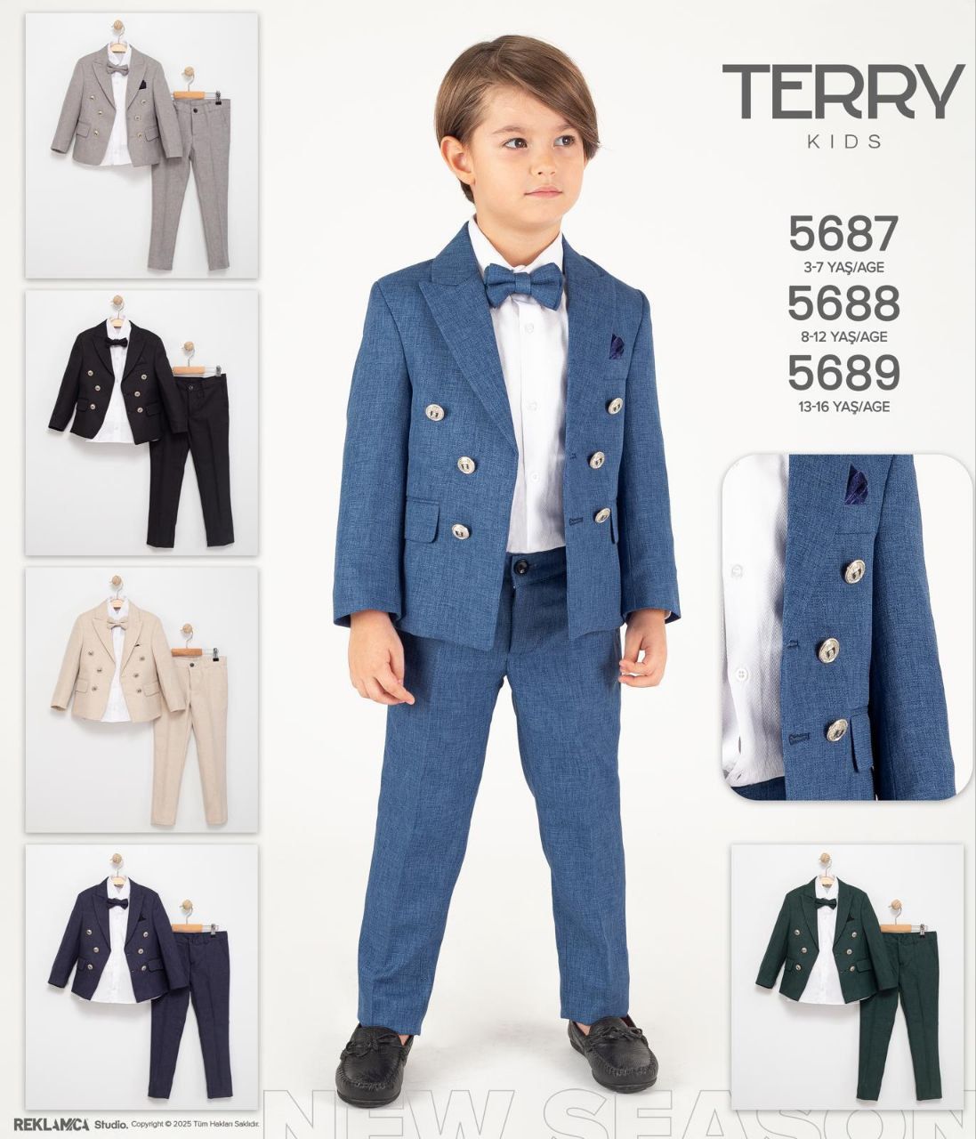 Terry Kids CEKETLİ TAKIM