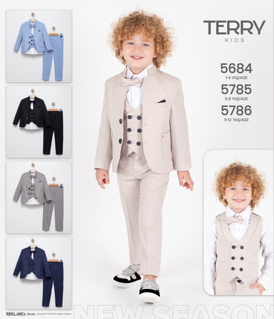 Terry Kids CEKETLİ TAKIM