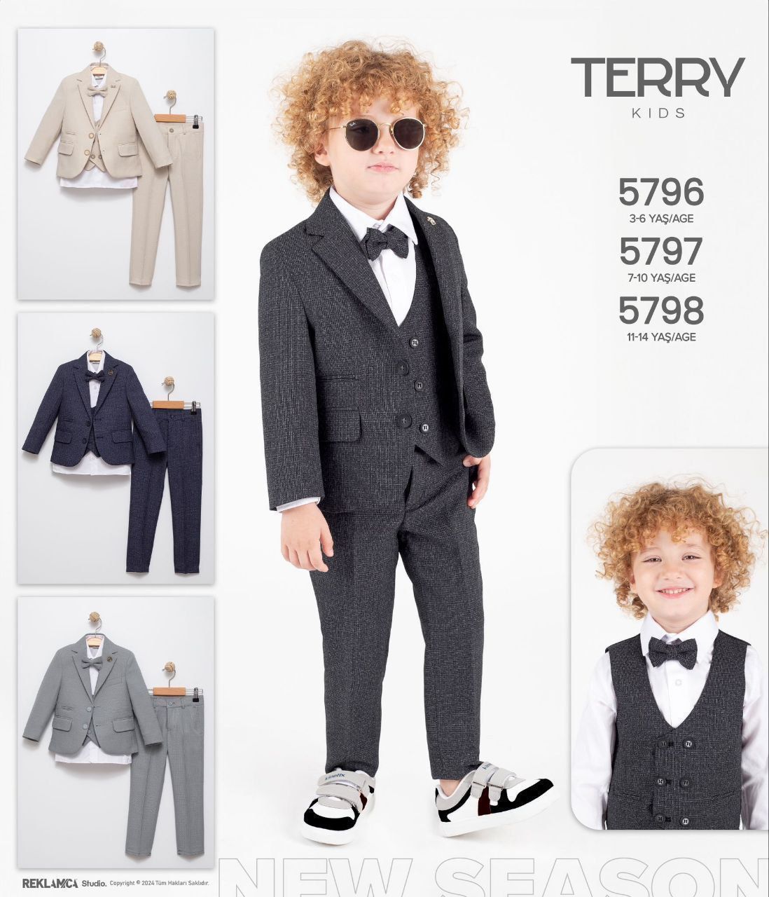 Terry Kids CEKETLİ TAKIM