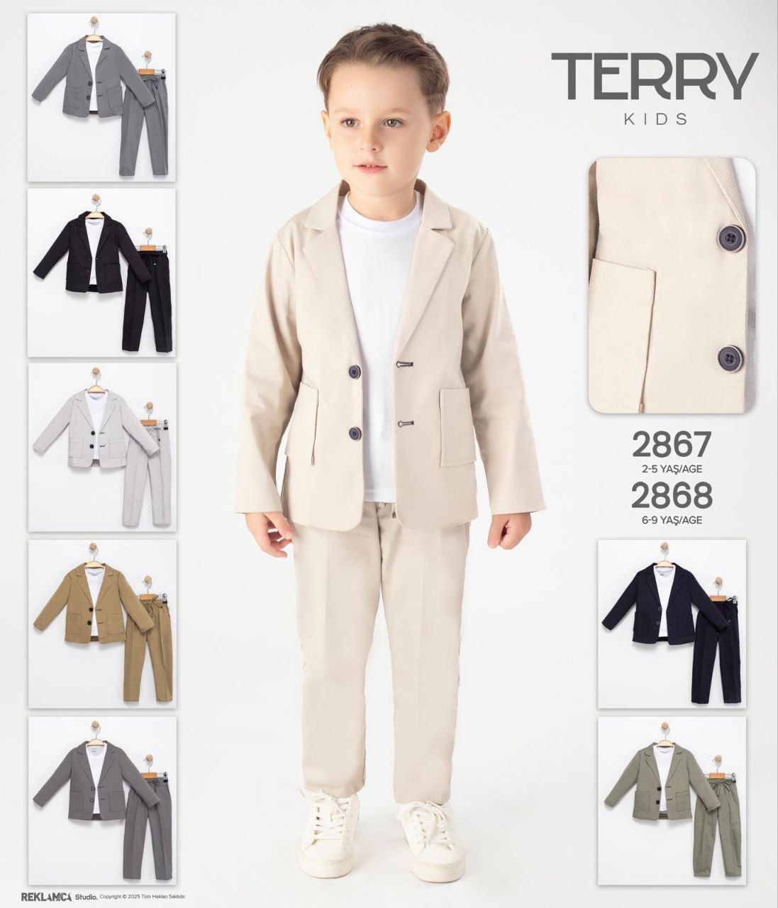 Terry Kids CEKETLİ TAKIM