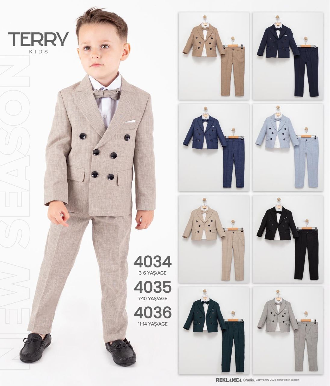 Terry Kids CEKETLİ TAKIM